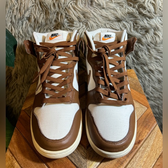 Nike Dunk High Retro PRM Vintage Pecan Sail. Men’s (12) Women’s (13.5) - Picture 2 of 13